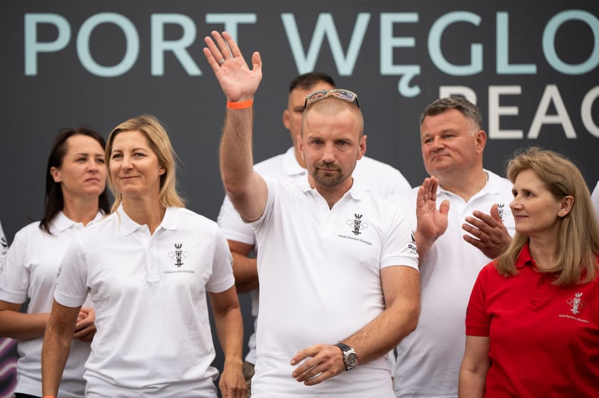 Olimpijczycy w strefie kibica w Porcie Węglowym